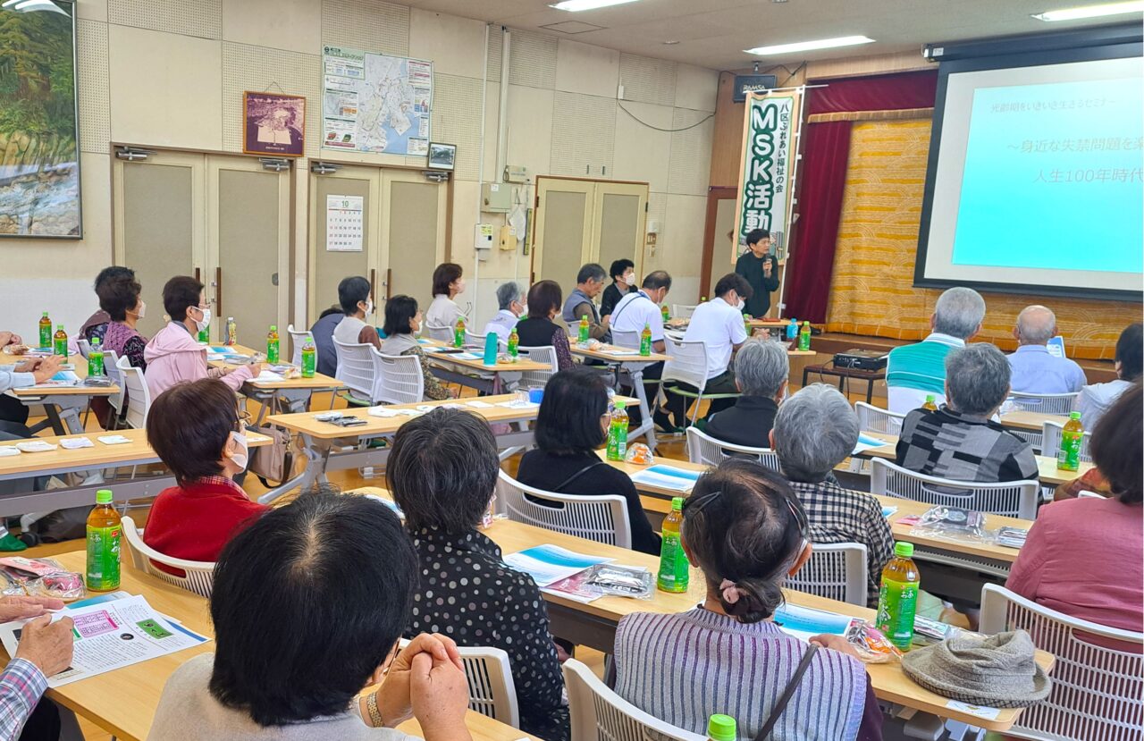 廿日市市議・8区女性会会長　高橋様の挨拶